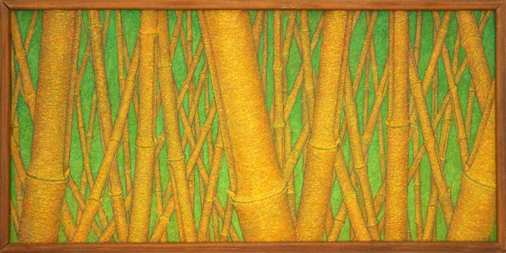 Bambous jaunes, 1974